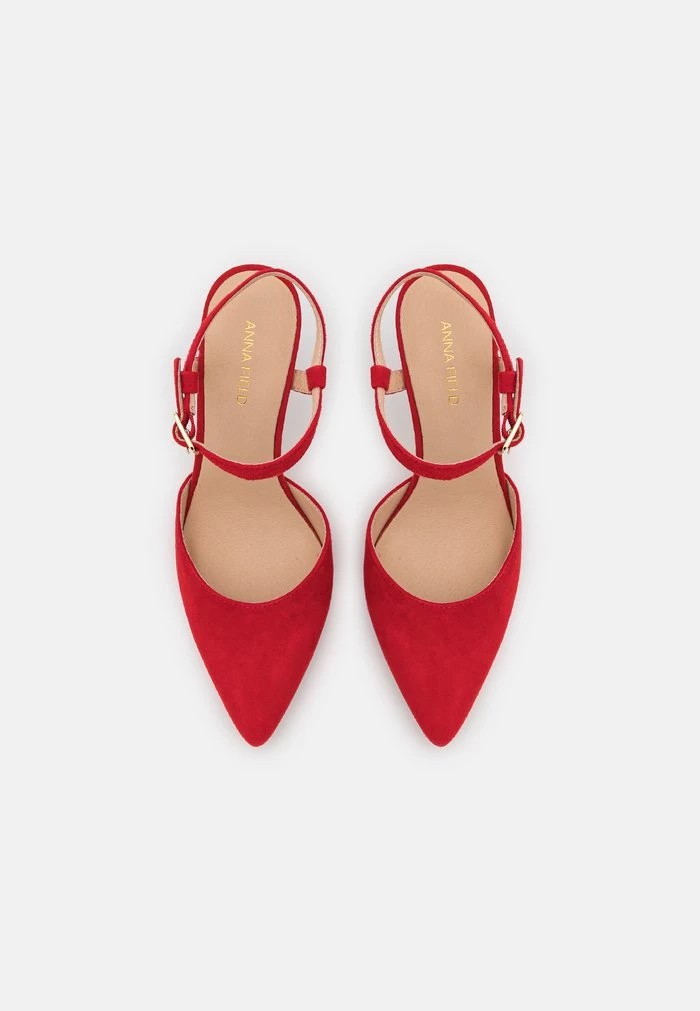 Escarpin ANNA FIELD Anna Field Cuir Rouge Femme | RLY-8536396